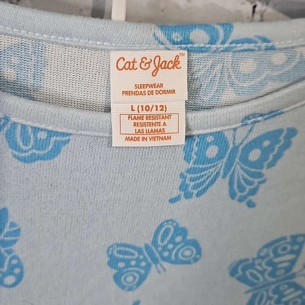 Cat & Jack butterfly pajama set